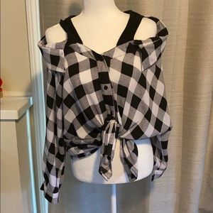 Oversized look shirt